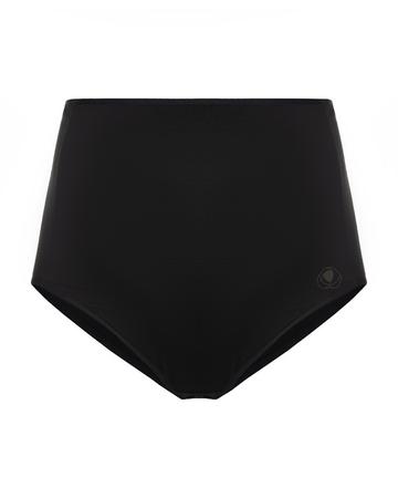 Gemsli 3331 Black Organic Cotton Maternity Briefs 3 Pk. myselflingerie.com